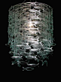 Glass fish chandelier. Suspension Lighting Ideas - decor inspirations // Unique and iconic lamps: 