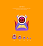 Disney Toy Story icons : This is a project that was developed for Disney on the theme Toy Story, which was responsible for creative direction, illustration and design of icons for themebox for android mobile, in partnership Moville agency