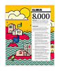 Austrian Parliament, Facebook and Islands : infographic and illustration for the Austrian magazine Datum