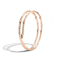 From Bali To: The Pacific Coast. Bamboo Hook Bracelet in Rose Gold and Diamond. #MyJohnHardy: 