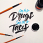 20张漂亮的手绘英文字体设计，来自墨西哥字体师 David Milan 的作品。博客→O20+墨西哥字体师DavidMilan字体设计作品欣赏