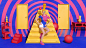 Aizone 14-16 – Sagmeister & Walsh : Last year Sagmeister & Walsh created 3d environments inspired by 2d pop art paintings with the help of body painter Anastasia Durasova and set builds by Sing-Sing. This year, along with the same team, they broug