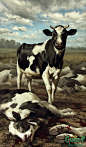 Prize-Winning Cow - Gwent Card by akreon