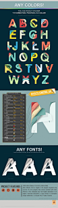 Animated Alphabet Multi-Coloured Edition on Behance