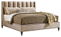 Lexington Tower Place Barrington Upholstered Platform Bed, Queen transitional-platform-beds