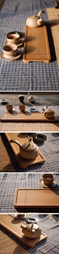 DASSO 竹+【禪·茶器】竹整張茶托 日式茶盤 幹泡茶盤 手作茶盤-淘寶網