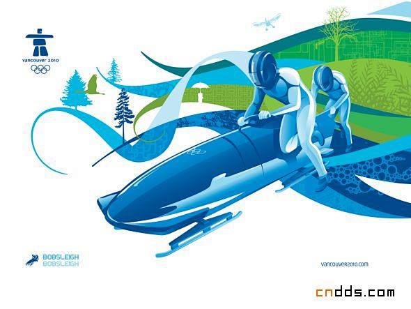 2010年温哥华冬季奥运会广告宣传设计 ...