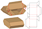 纸质包装盒刀模设计图 37
