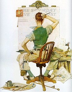 幸福的墩墩love采集到Norman Rockwell