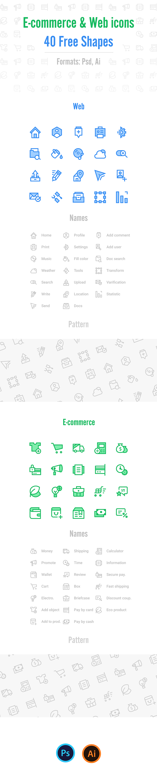 40 Free Icons (Psd, ...