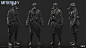 BFV_Axis Scout, Rui Mu : I made the upperbody and lowbody, The face made by Linus Hamilton, the hands made by Joacim Lindquist. the headgear and mask made by Hvile Ohrnell.