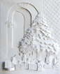 White Winter Luxury Project : Paper-cuts' size - 40x50 cmLayout design made by "Sokolov" team