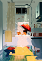 Singi in the  Shower by PascalCampion