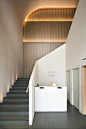 MTM Skincare Chengdu Taikoo Li | More Design Office | Archinect : More Design Office’s new treatment spa for Hong Kong based MTM Skincare is a hidden gem accessed via a gently curving feature stair. Situated in Chengdu’s Taikoo Li, the 400sqm spa has 2 ma