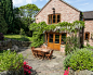 Cottage Garden, Cheshire : This quintessentially English farmhouse had been painstaking restored and the client wanted the same design rigour applied to the garden. Barnes Walker designed and oversaw the implementation, with