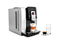 QUARZA
Fully Automatic Coffee Maker
Thi fully automatic coffee maker prepare a wide range of pecialitie from whole or ground bean via touch creen control. The user-friendly OLED display visualise five different programmes, which can be elected by doubl