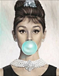 Audrey Tiffany Blue by Michael Moebius: 