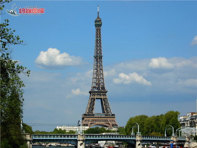法国埃菲尔铁塔图片素材