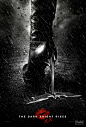 一周海报Top28星辰陨落豪斯告别蝙蝠侠霸气TOP1：《蝙蝠侠：黑暗骑士崛起》预告海报<br/>“猫女”的高跟鞋踩上“蝙蝠侠”标志，上面还有“猫女”的性感红唇印。-Mtime时光网