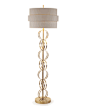 Limited Production Design: 70" Elegant Circular Rings Floor Lamp 