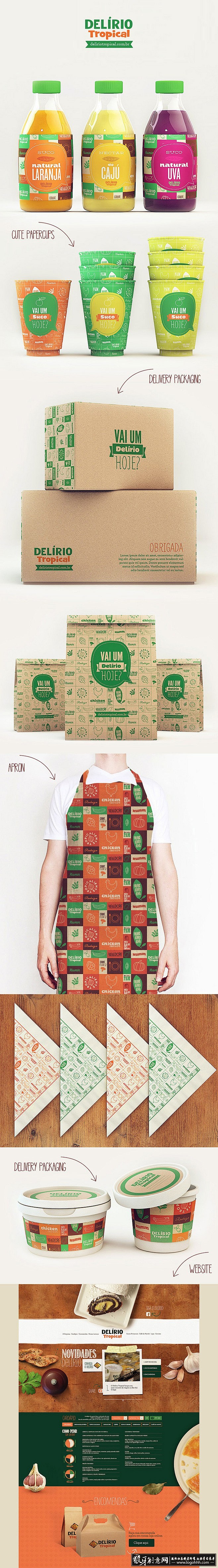 [包装灵感] 创意快餐饮品品牌包装设计 ...
