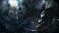 General 1920x1080 asteroid space art stars nebula space