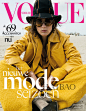 模特Vera van Erp登上《Vogue》杂志荷兰版2016年9月刊封面，摄影师Claudia Knoepfel掌镜