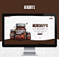 Hershey's Landinpage : Proposta de landinpage para a marca Hershey's.