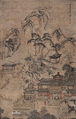 袁江——人物山水画欣赏  |  
清|袁江(1662-1735)字文涛，号岫泉。江都(今江苏扬州)人。是中国绘画史上有影响清代画家，宫廷画家，专攻山水楼阁界画。楼阁工整山水当时以袁江最有名,其侄子袁耀同齐名。擅画山水、楼台、师法宋人。山水画主学宋代闫次平，画石多鬼皴，楼阁主学郭忠恕，画艺从师仇英。