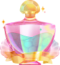 透明质感通用梦幻素材-香水瓶