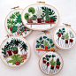 Sarah K. BenningSarah K. Benning - Meticulously Embroidered Houseplants: