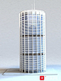 【新提醒】城市现代圆柱形建筑3Dmax模型下载-场景模型区 (cg009) 游美网
