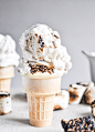 Toasted Marshmallow Coconut Milk Ice Cream I howsweeteats.com