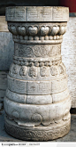 中华石雕柱纹-古老的龙纹花纹