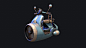 Hover Vespa, Katherine Lopez : Personal project just for fun