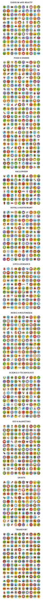 Creative vector icons 03