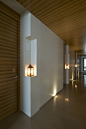 DESIGN DETAIL - Recessed Spaces For Lanterns To Light Up A Hallway