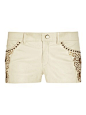 特价英国代购 Isabel Marant 2013 Devin 缀饰弹力皮质短裤 原创 设计 新款 正品 法国