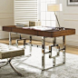 Lexington Home Brands Mirage Rogers Writing Desk - modern - desks - Hayneedle