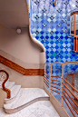 david cardelús photographs antoni gaudí's casa batlló in barcelona : like past projects surrounding gaudí's works, cardelús was drawn to the visual impact of the simplest lines, colors, and forms that comprise the inimitable structure.