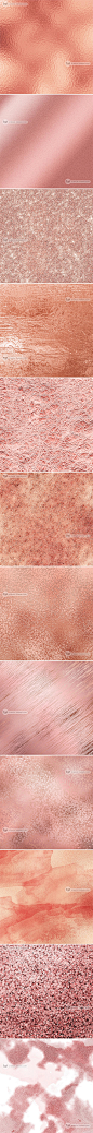 玫瑰金闪亮金属质感卡片纹理贴图背景JPG高清图案设计素材G059