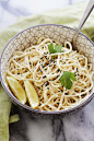 Sesame Noodles - delicious noodles with a rich and creamy sesame sauce. This sesame noodle recipe is so easy you can make it for the entire family in 15 minutes with easy-to-get ingredients.