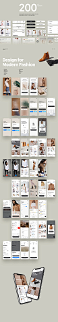 Athena | Fashion E-commerce iOS App UI Kit : Athena - Fashion E-Commerce iOS App UI Kit