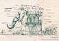 从科幻小说家儒勒·凡爾納（Jules Verne）和艺术家达芬奇处得到灵感，于是设计师们决定要建立一个以蒸汽朋克为主题的游乐场。 这个名为“南特岛的机器”的游乐场位于法国南特儒勒·凡爾納博物馆的对面，在这里人们能够骑上12米高的机器大象，孩子也能够在海洋世界回旋木马中找到乐趣。