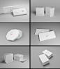 礼品包装盒智能贴图场景样机VI产品纸盒展示效果PSD设计素材模板-淘宝网