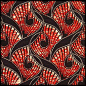 West African wax print textile. @Deidré Wallace