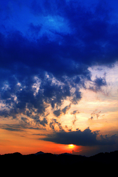 Logic酱采集到黎明，夕阳，夜空，极光(摄影)