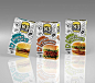 作品：KhZ冷冻汉堡包 - 中国包装设计网·包联天下