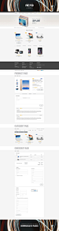 Online Store Website Template Vol007 :  