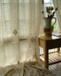 客厅优雅的窗帘设计图片